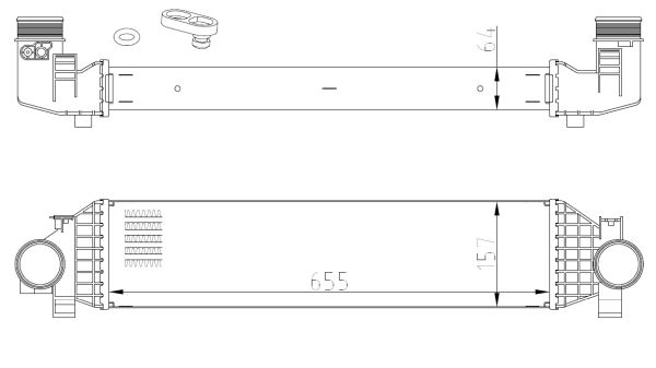 NRF Intercooler 309068