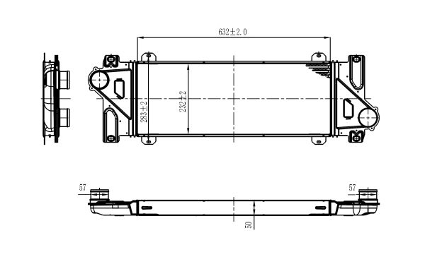 NRF Intercooler 309110