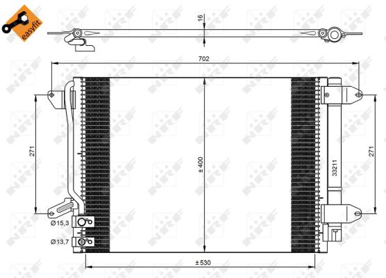 NRF Kondensaator,kliimaseade 350028