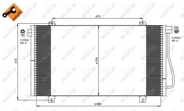 NRF Kondensaator,kliimaseade 350030