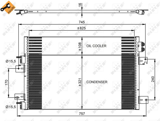 NRF Kondensaator,kliimaseade 350031