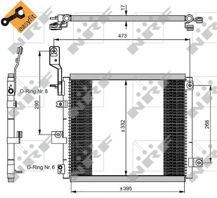 NRF Kondensaator,kliimaseade 350047