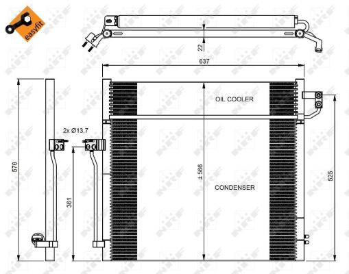 NRF Kondensaator,kliimaseade 350080
