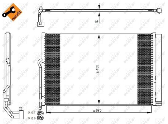 NRF Kondensaator,kliimaseade 350324