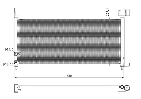 NRF Lauhdutin, ilmastointilaite 350423