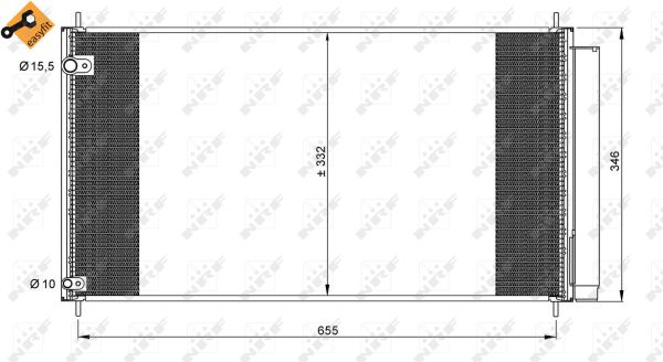 NRF Lauhdutin, ilmastointilaite 35838