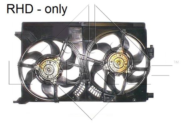 NRF Ventilaator,mootorijahutus 47316