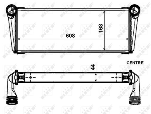 NRF Radiaator,mootorijahutus 53009