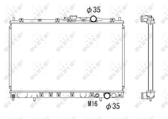 NRF Kylare, motorkylning 53301