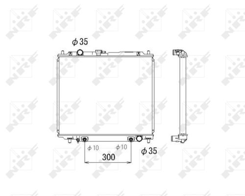 NRF Kylare, motorkylning 53810