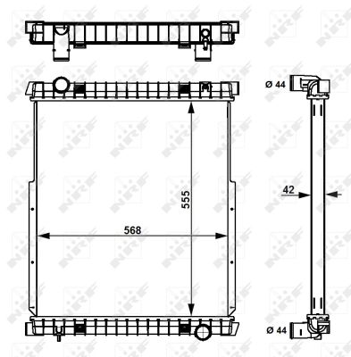 NRF Kylare, motorkylning 58377