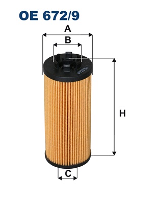 FILTRON Õlifilter OE 672/9