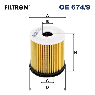 FILTRON Õlifilter OE 674/9