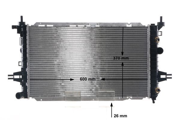 MAHLE Jäähdytin,moottorin jäähdytys CR 2105 000S