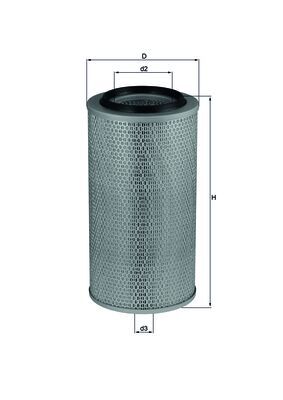 MAHLE Filtr powietrza LX 265
