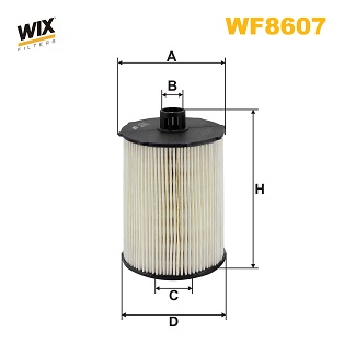 WIX FILTERS Polttoainesuodatin WF8607