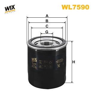 WIX FILTERS Õlifilter WL7590