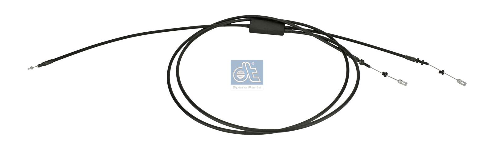 DT Spare Parts Cięgno zamka pokrywy komory silnika 1.22926
