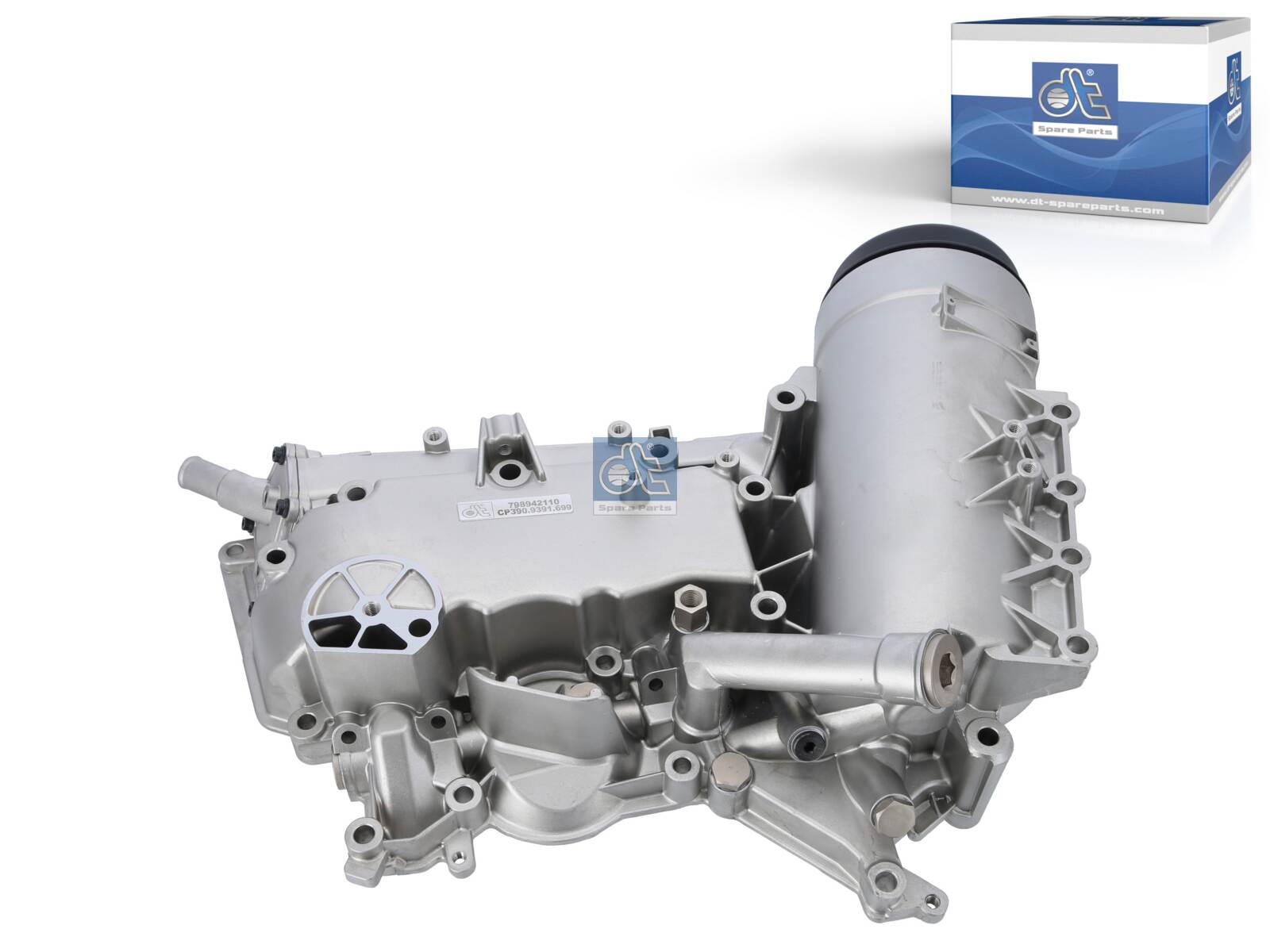 DT Spare Parts Komora kierownicy powietrza, chłodnica oleju 4.69699