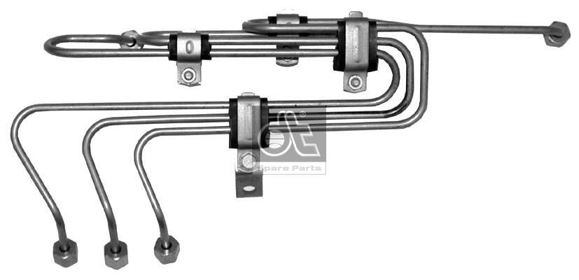 DT Spare Parts Zestaw przewodów wysokiego ciśnienia, układ wtryskowy 4.90795