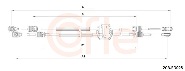 COFLE Vajer, manuell transmission 92.2CB.FD028