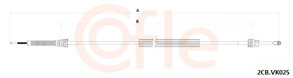 COFLE trosas, neautomatinė transmisija 92.2CB.VK025