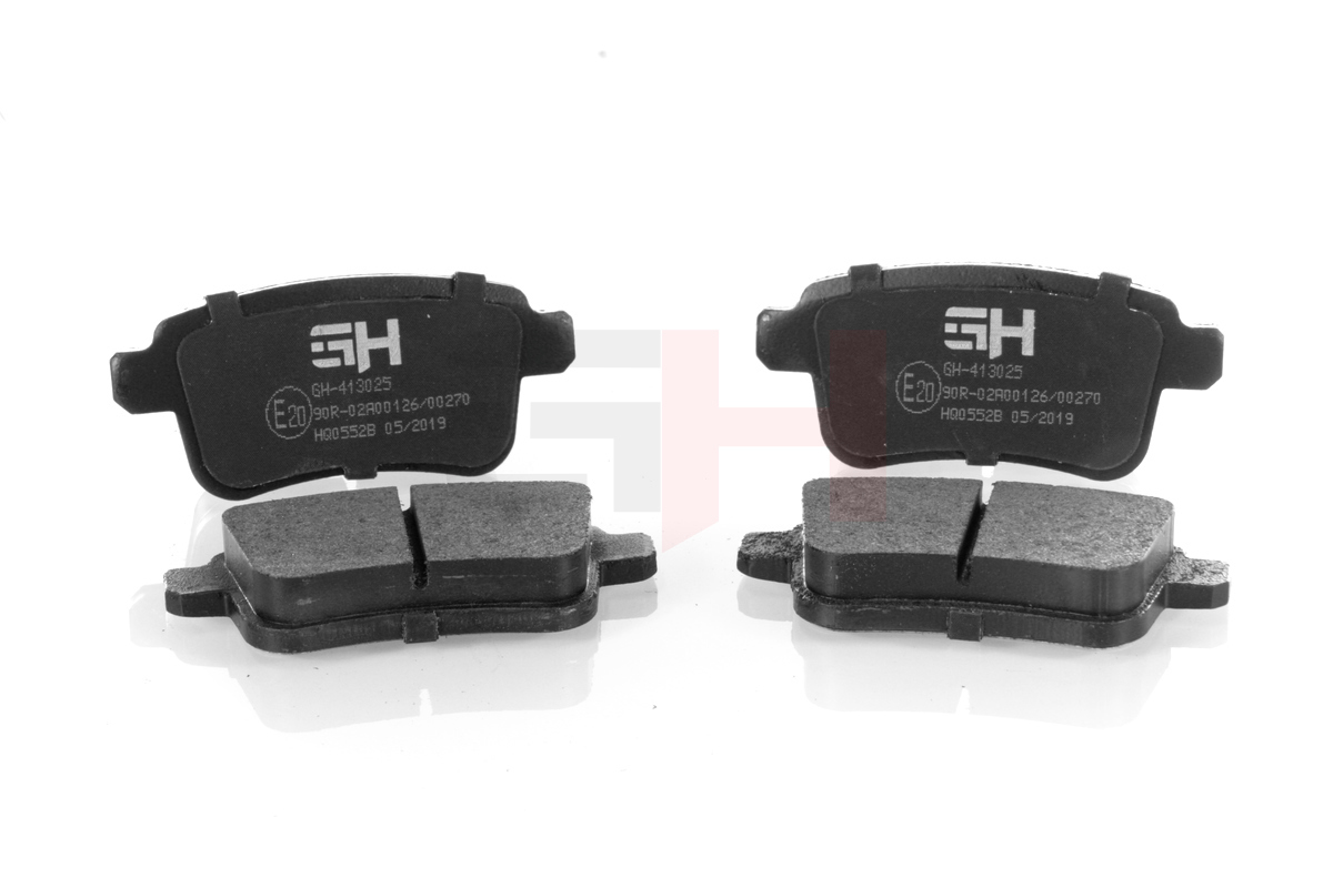 GH Zestaw klocków hamulcowych, hamulce tarczowe GH-413025