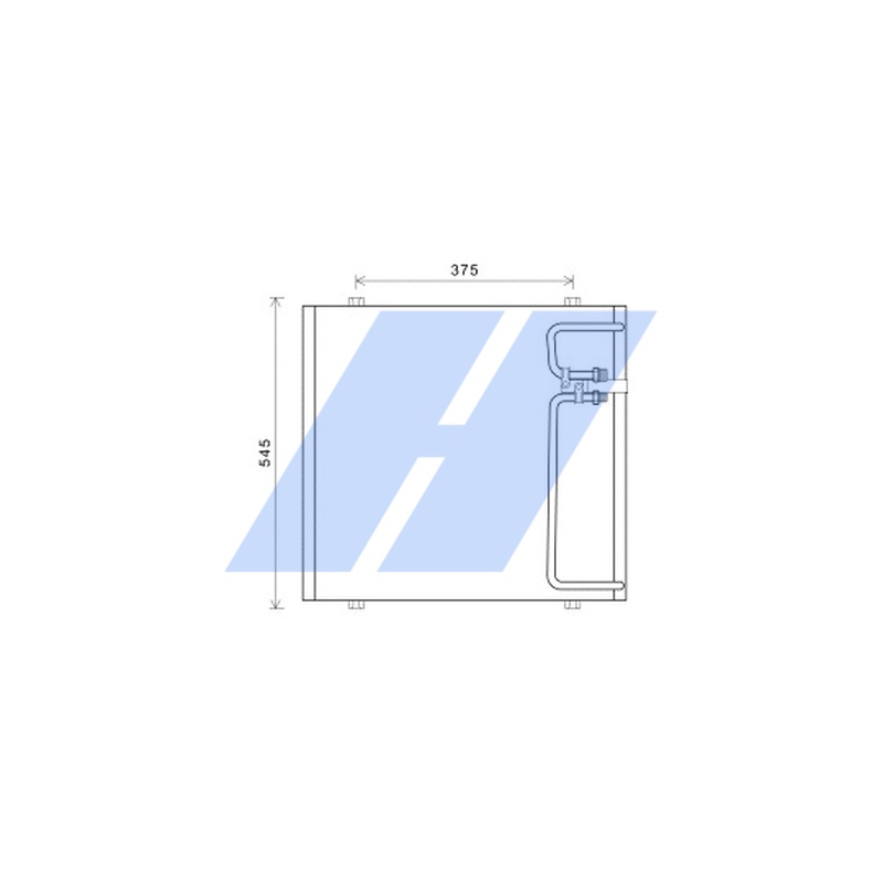 HIGHWAY AUTOMOTIVE Kondensaator,kliimaseade 40109003