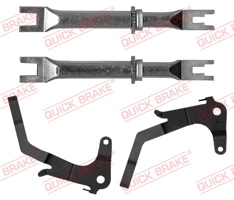 QUICK BRAKE Zestaw nastawiacza, hamulec bębnowy 111 53 008