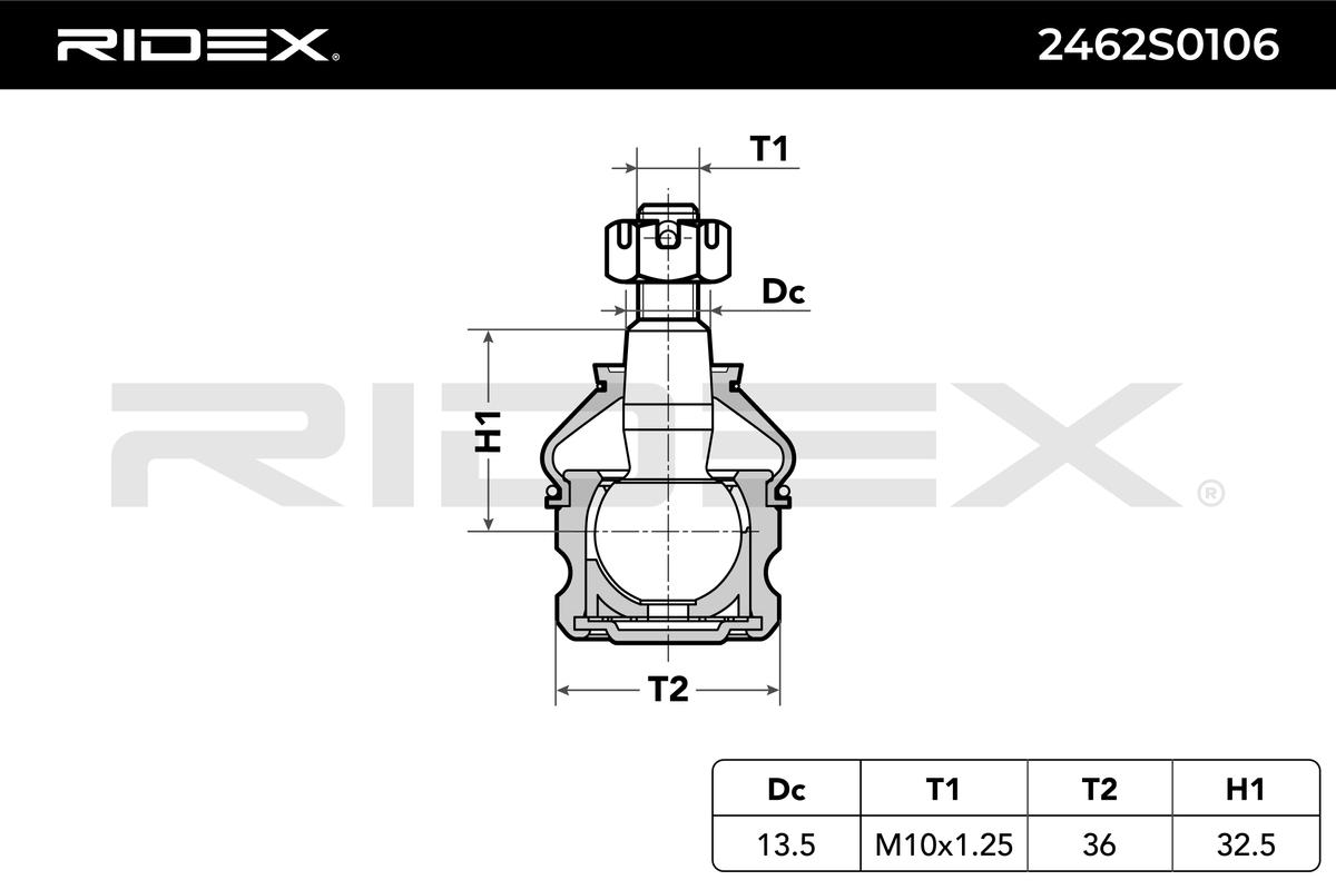 RIDEX Šarniir 2462S0106
