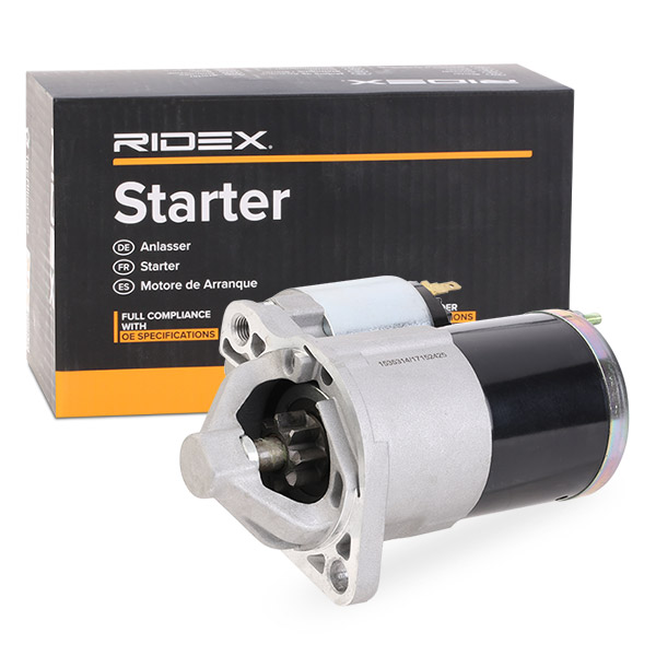 RIDEX Startmotor 2S0707