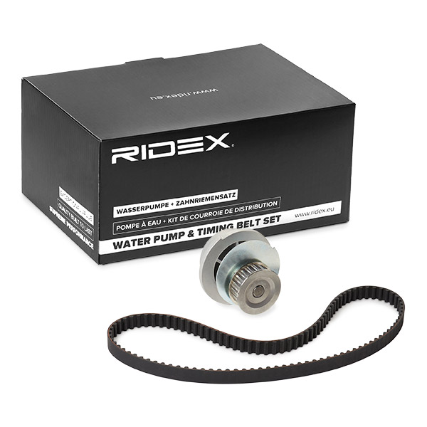RIDEX Pompa wodna + zestaw paska rozrządu 3096W0330