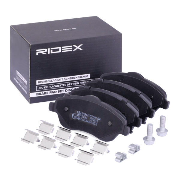 RIDEX Piduriklotside komplekt, ketaspidur 402B1388