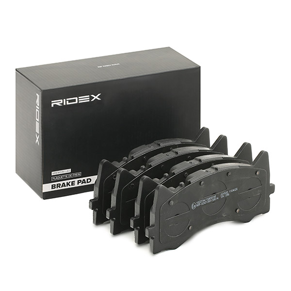 RIDEX Piduriklotside komplekt, ketaspidur 402B1407