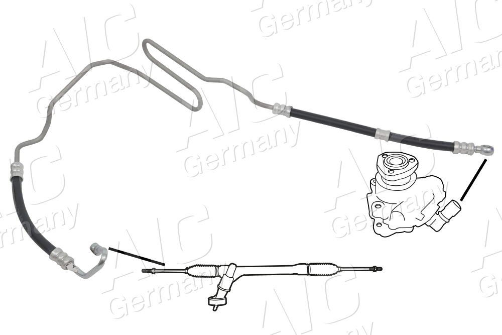 AIC Hydrauliikkaletku, ohjaus 54953