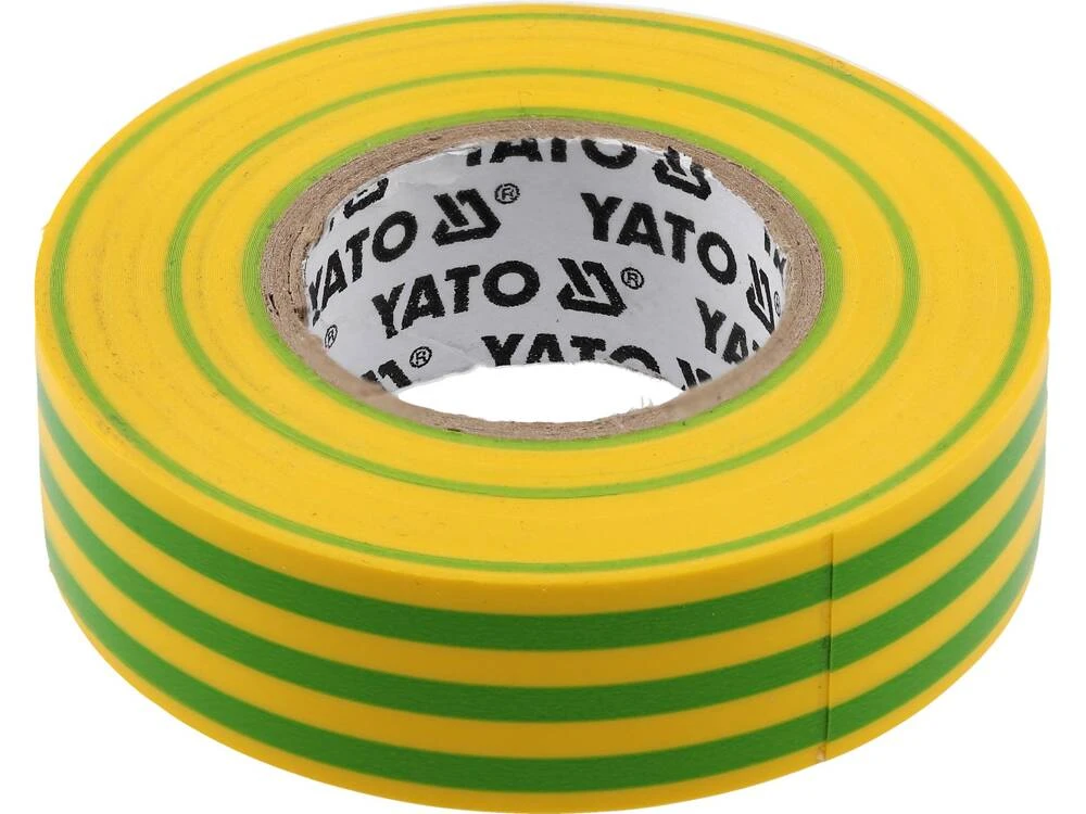 YATO Kollane-Roheline Elektriisolatsiooniteip YT-81655