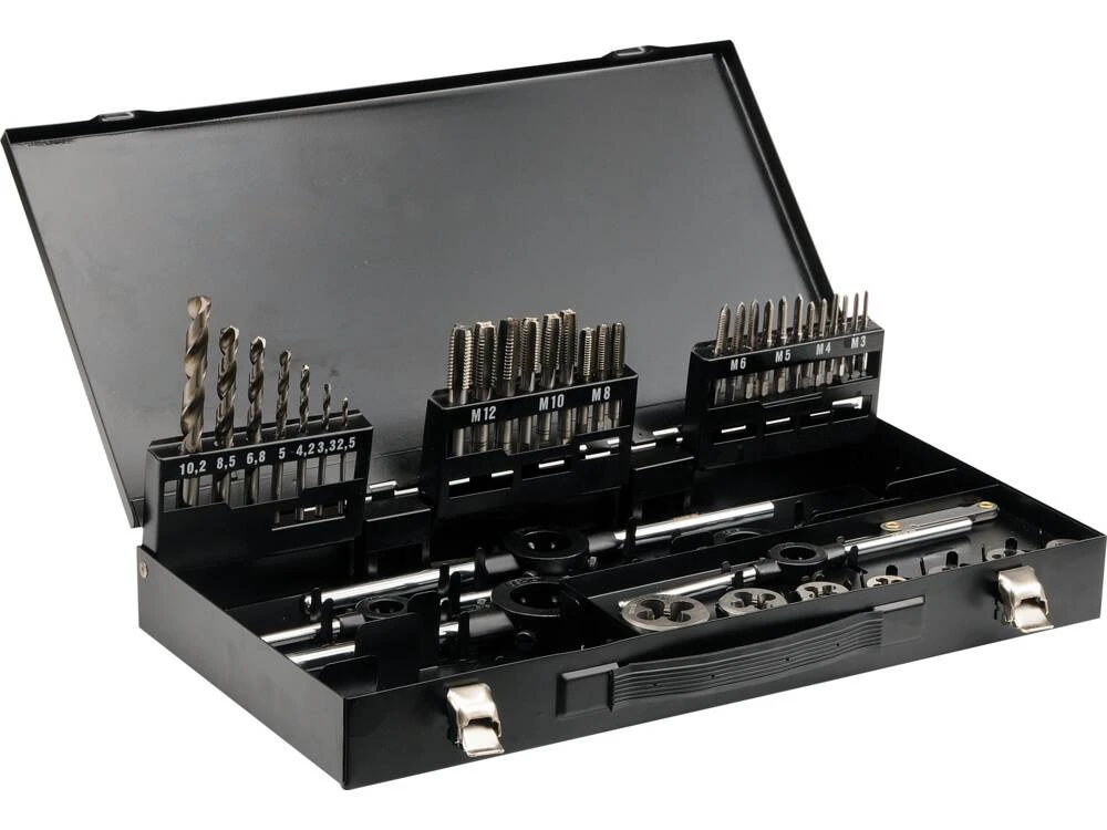 YATO Keermestuskomplekt M3-M12, 44 tk. YT-2978