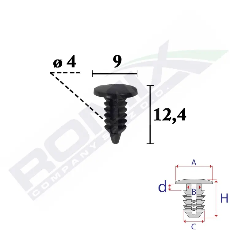 ROMIX Spinacz C70791