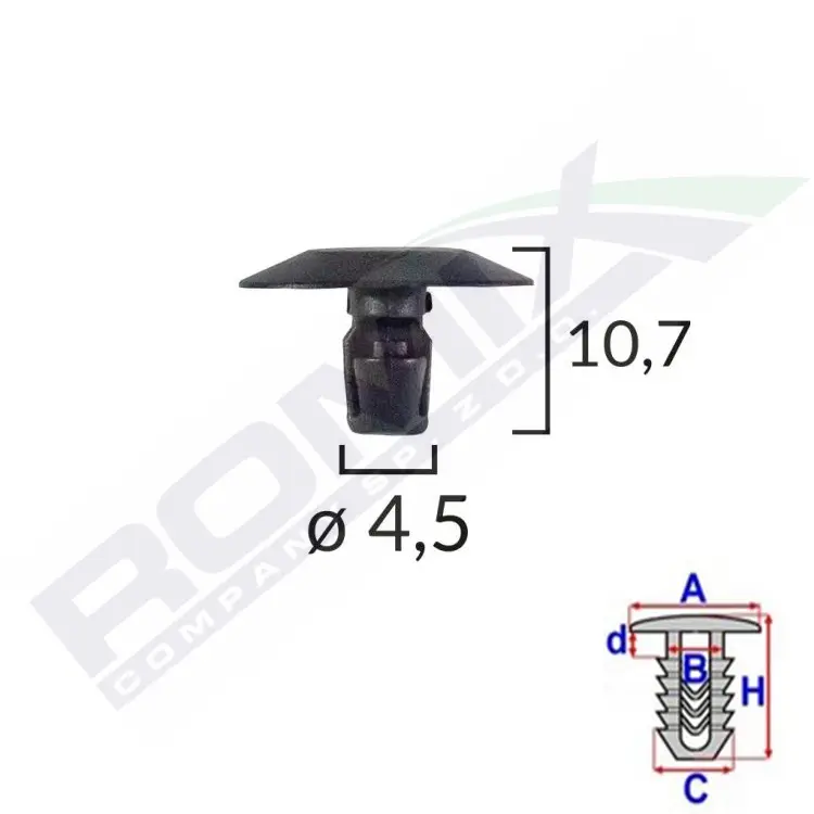 ROMIX Spinacz C10088