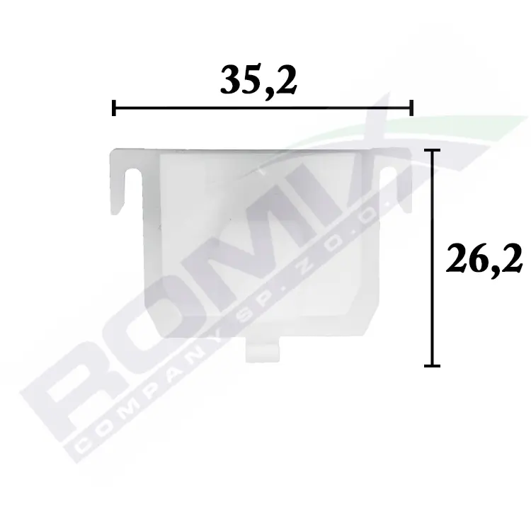 ROMIX Clip, listwa ochronna C70782