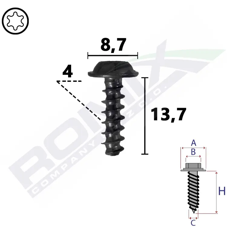 ROMIX Polt C70818