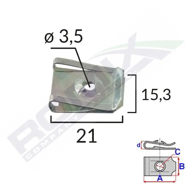 ROMIX Mutter A14208