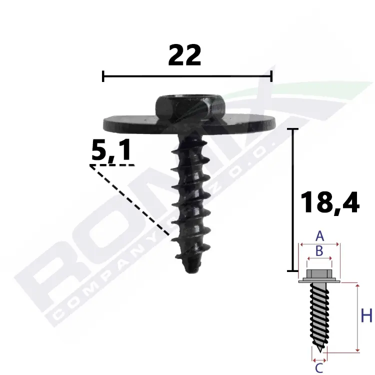 ROMIX Polt C70816
