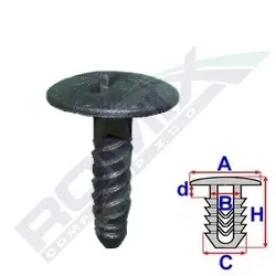 ROMIX Stopper,põrkeraud C50870