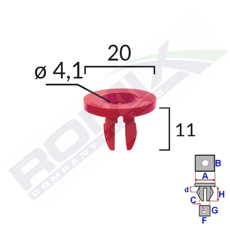 ROMIX Mutter A82020