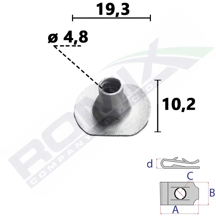 ROMIX Mutter C70873