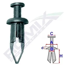 ROMIX Suoja-/koristelista B22111
