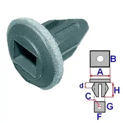 ROMIX Mutter C10094
