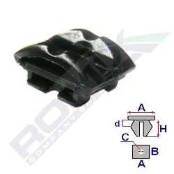 ROMIX Tüübel, iluliist C60152
