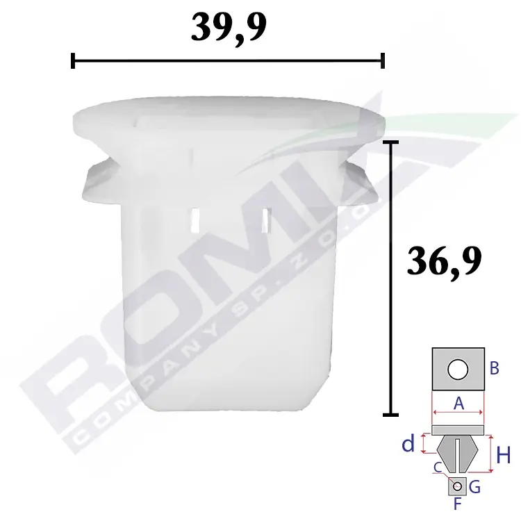 ROMIX Suoja-/koristelista C70781